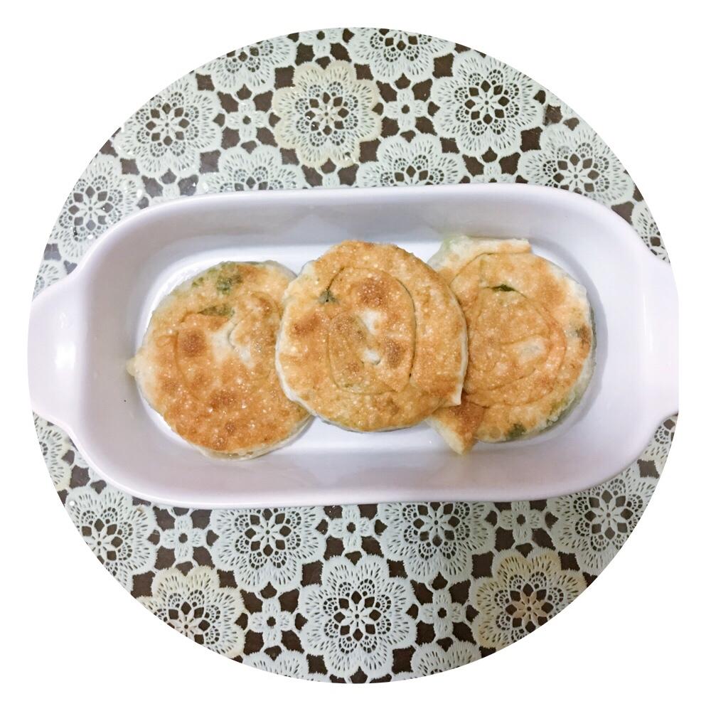 饺子皮葱油饼