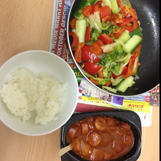 青椒炒黄瓜