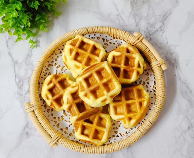 南瓜椰香华夫饼〖酵母版〗的做法