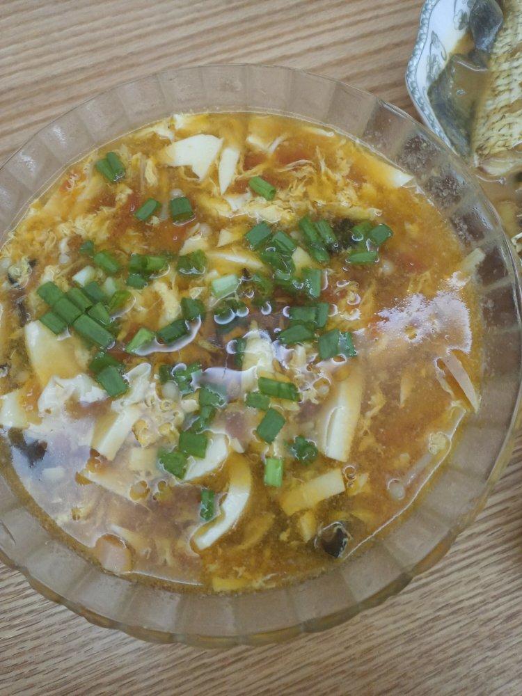 超级开胃的酸辣汤❗️10分钟搞定