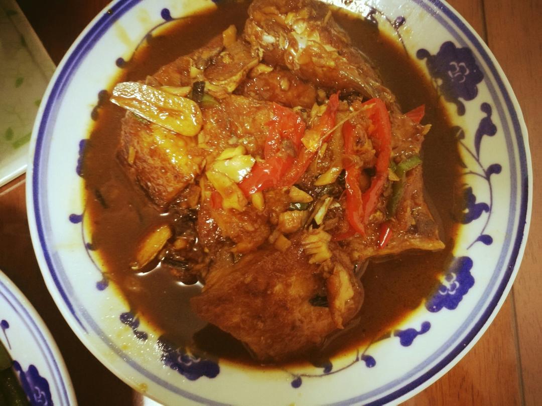 红烧鱼块