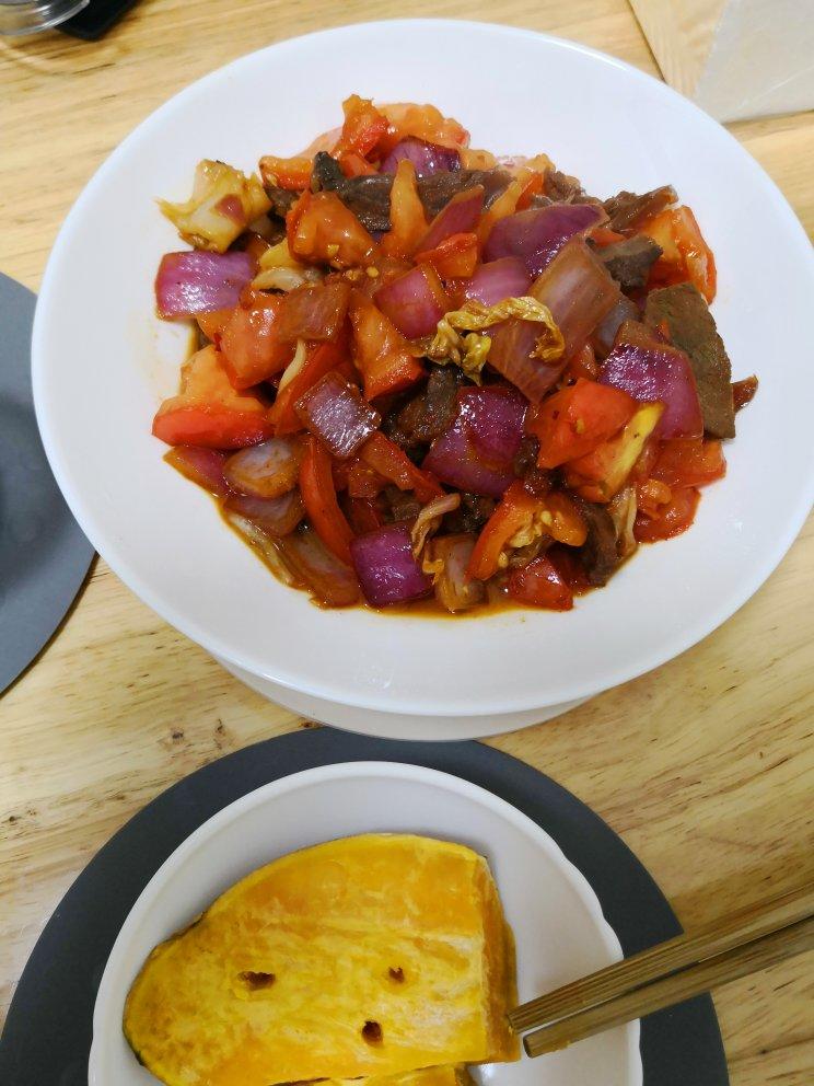 洋葱炒牛肉