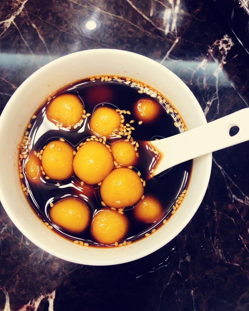 红糖糯米小圆子