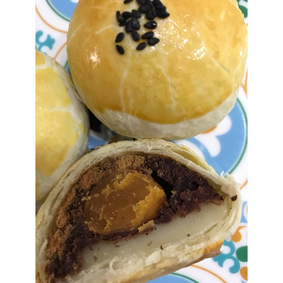 ㊙️网红麻薯肉松蛋黄酥🔥，好吃到爆‼️
