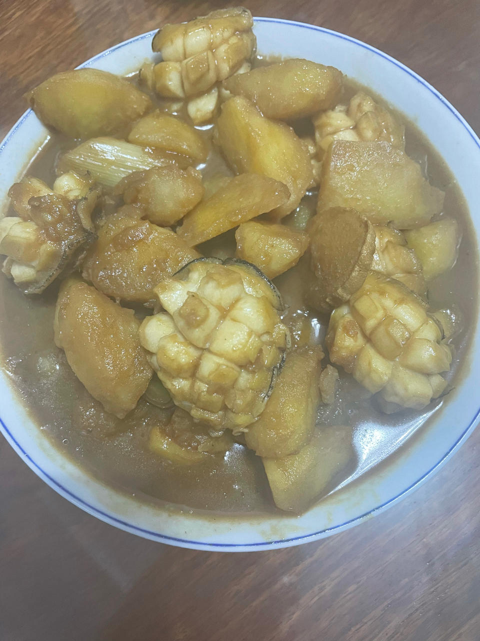 小鲍鱼炖土豆