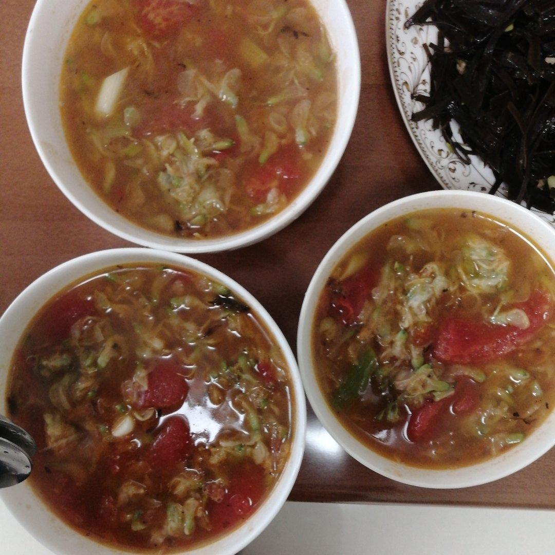 超健康的番茄槐花汤