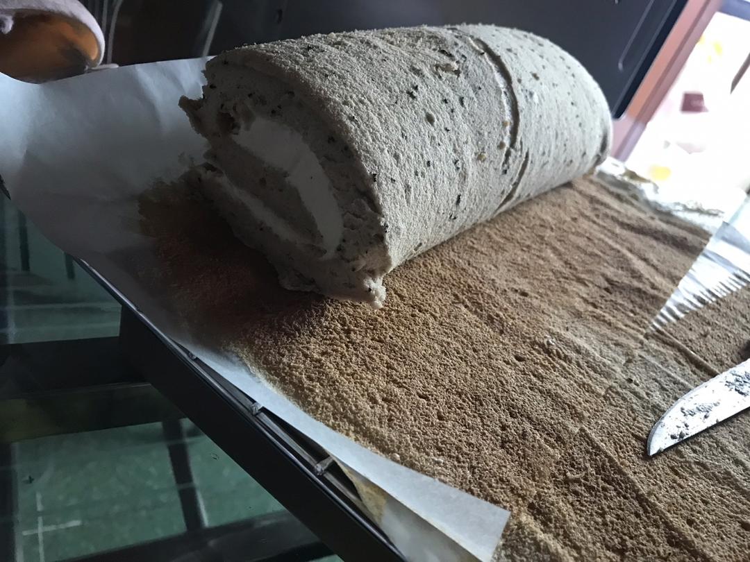 珍珠奶茶蛋糕卷