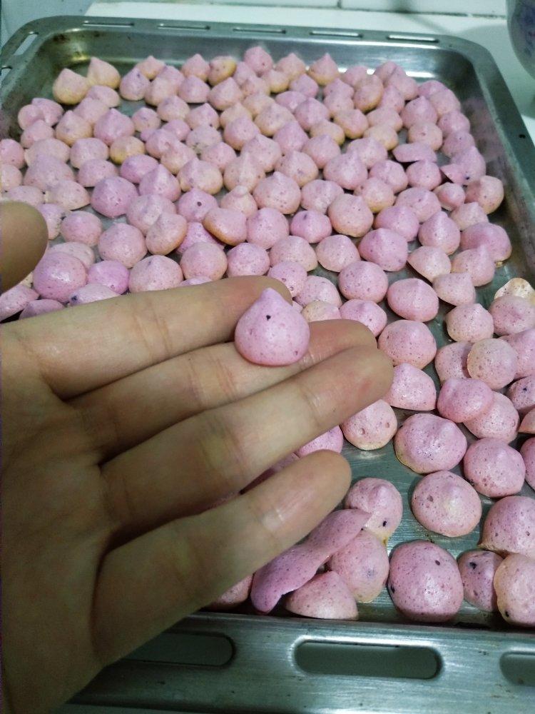 迷人的火龙果溶豆酸奶溶豆宝宝辅食