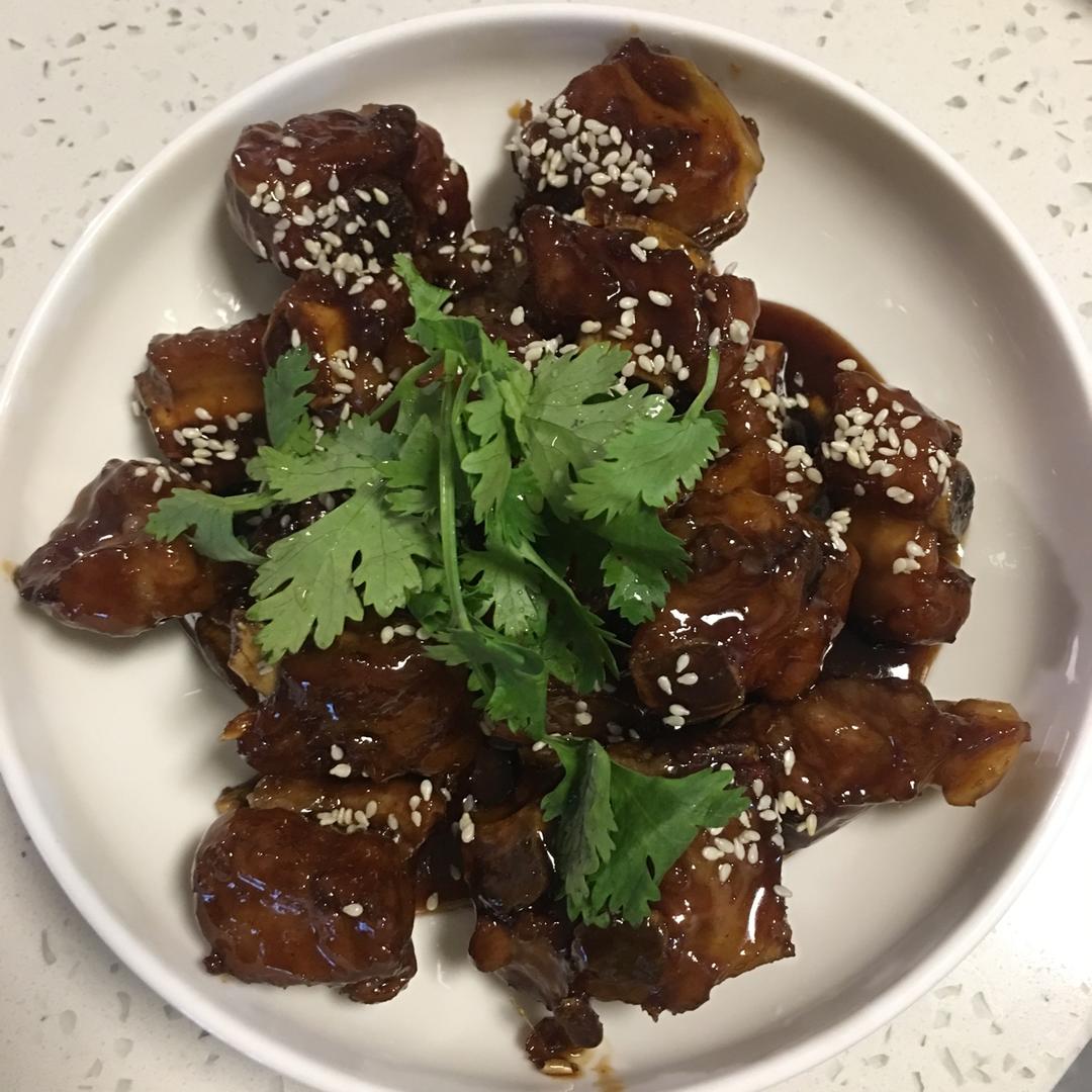懒人版糖醋排骨
