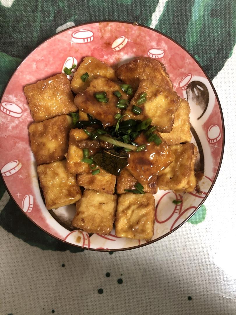 无敌好吃的香煎豆腐