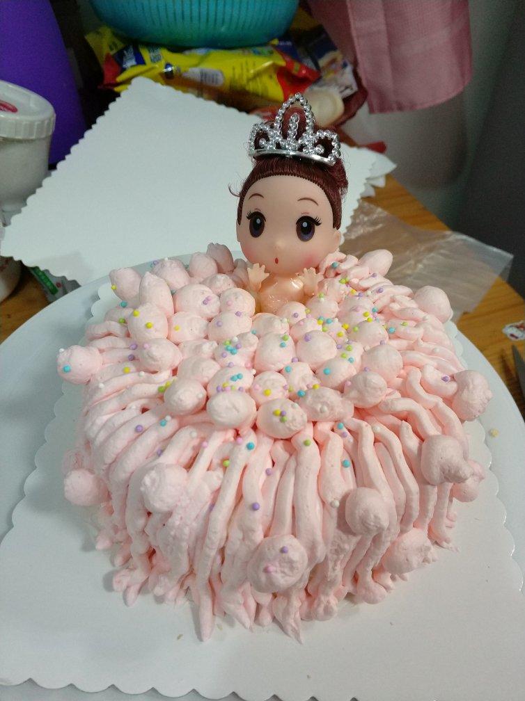 晨曦初晓做的纯真梦幻甜美的泡泡浴蛋糕