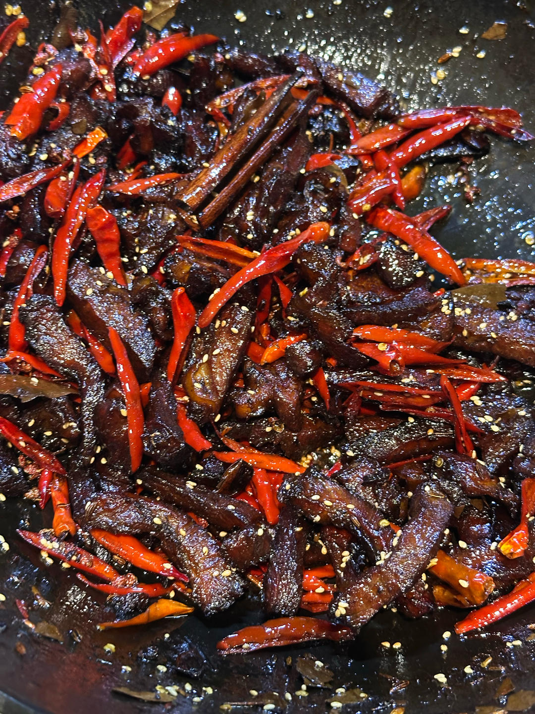 麻辣牛肉干