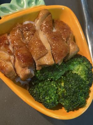 儿童餐—照烧鸡腿饭的做法 步骤10