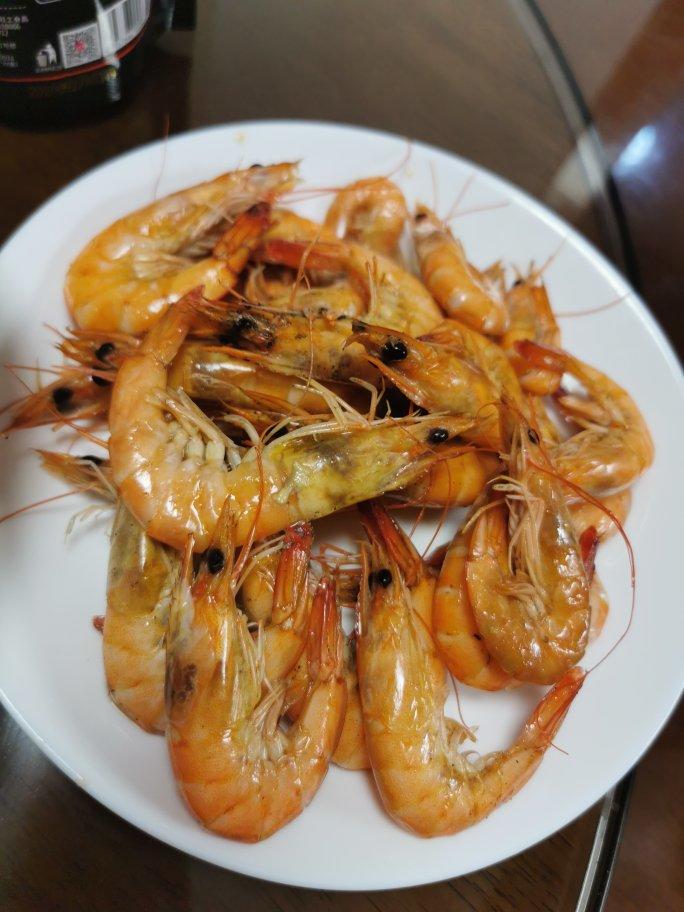 在家也能做出日料店的盐烤大虾~