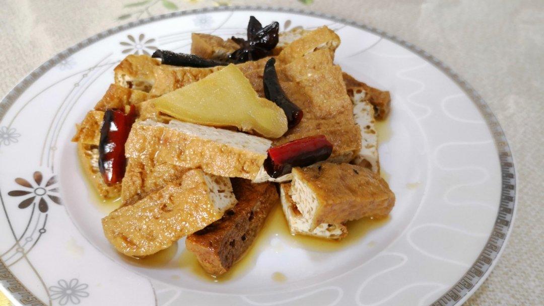 五香卤豆腐