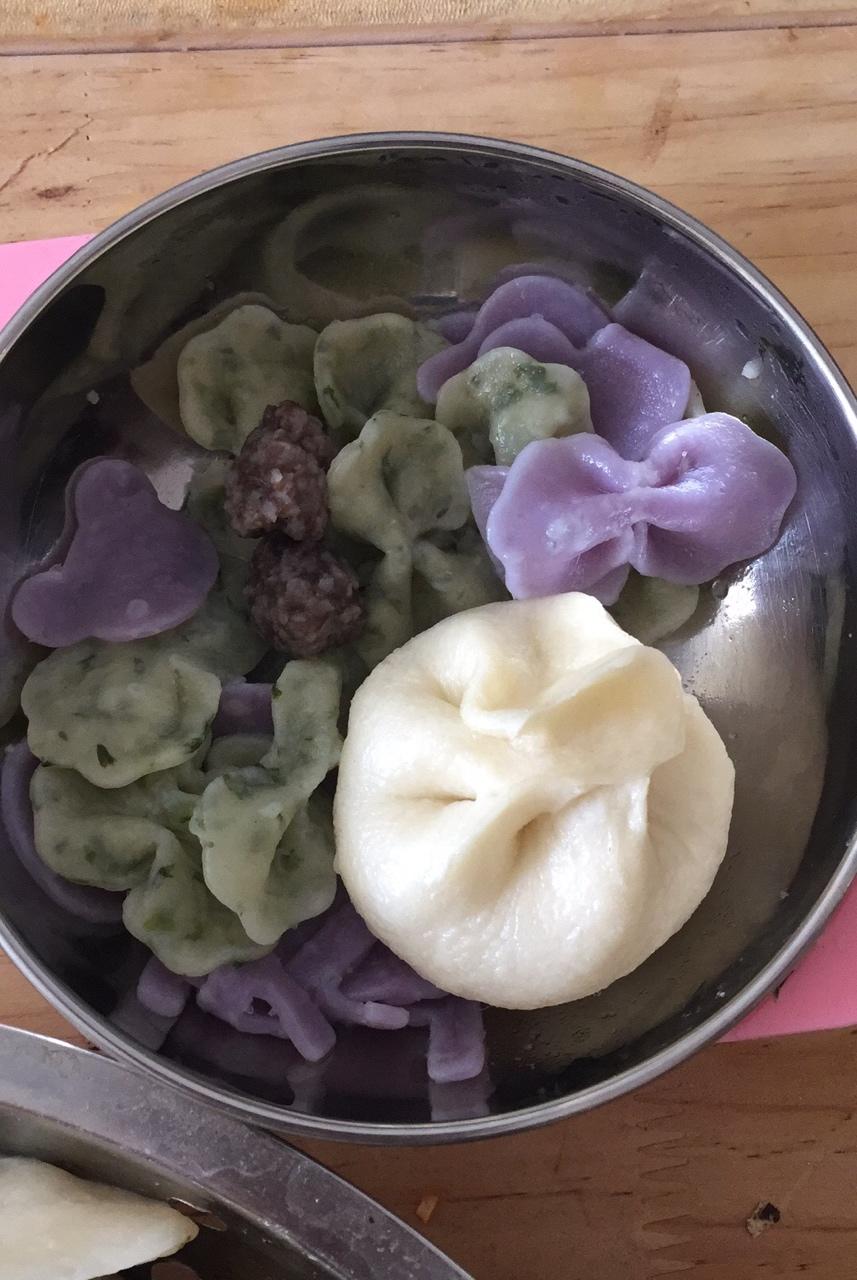 手工包子（肚脐包）