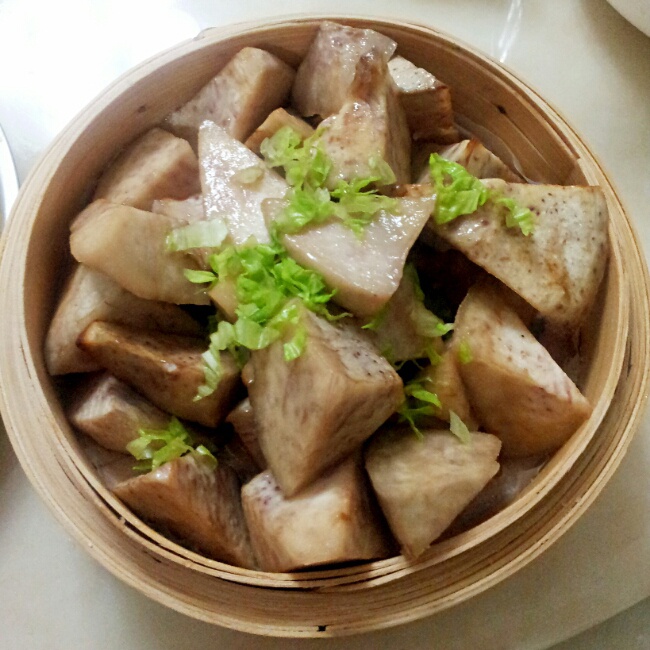 小鹿pinpin做的香蒸荔浦芋头