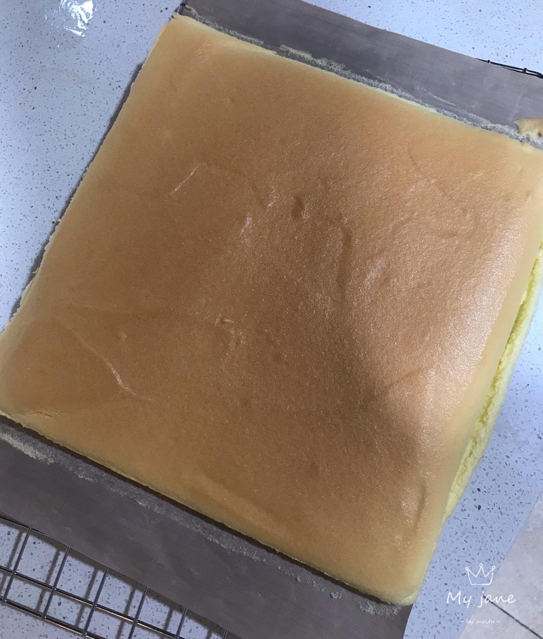 原味蛋糕卷