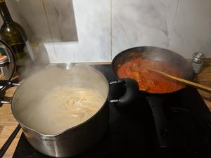 肉球番茄酱意大利面的做法 步骤5