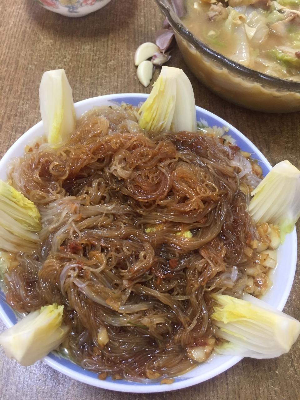 蒜蓉粉丝娃娃菜