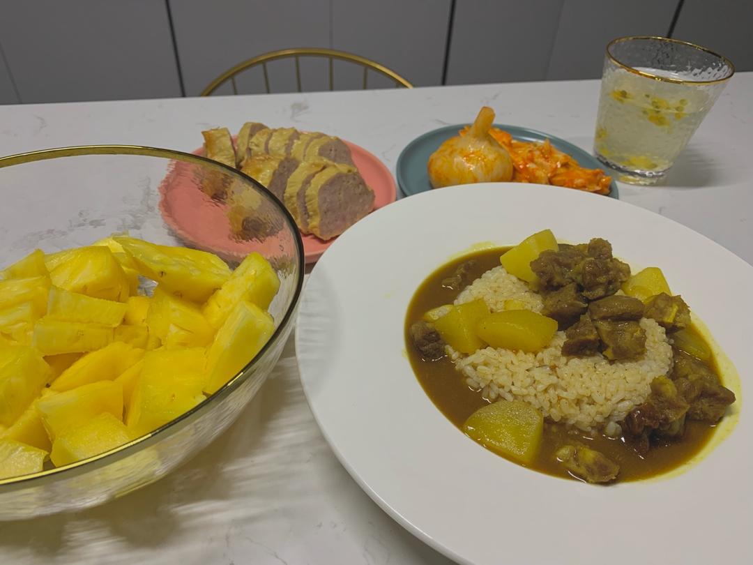 堂妈教你做咖喱牛肉饭
