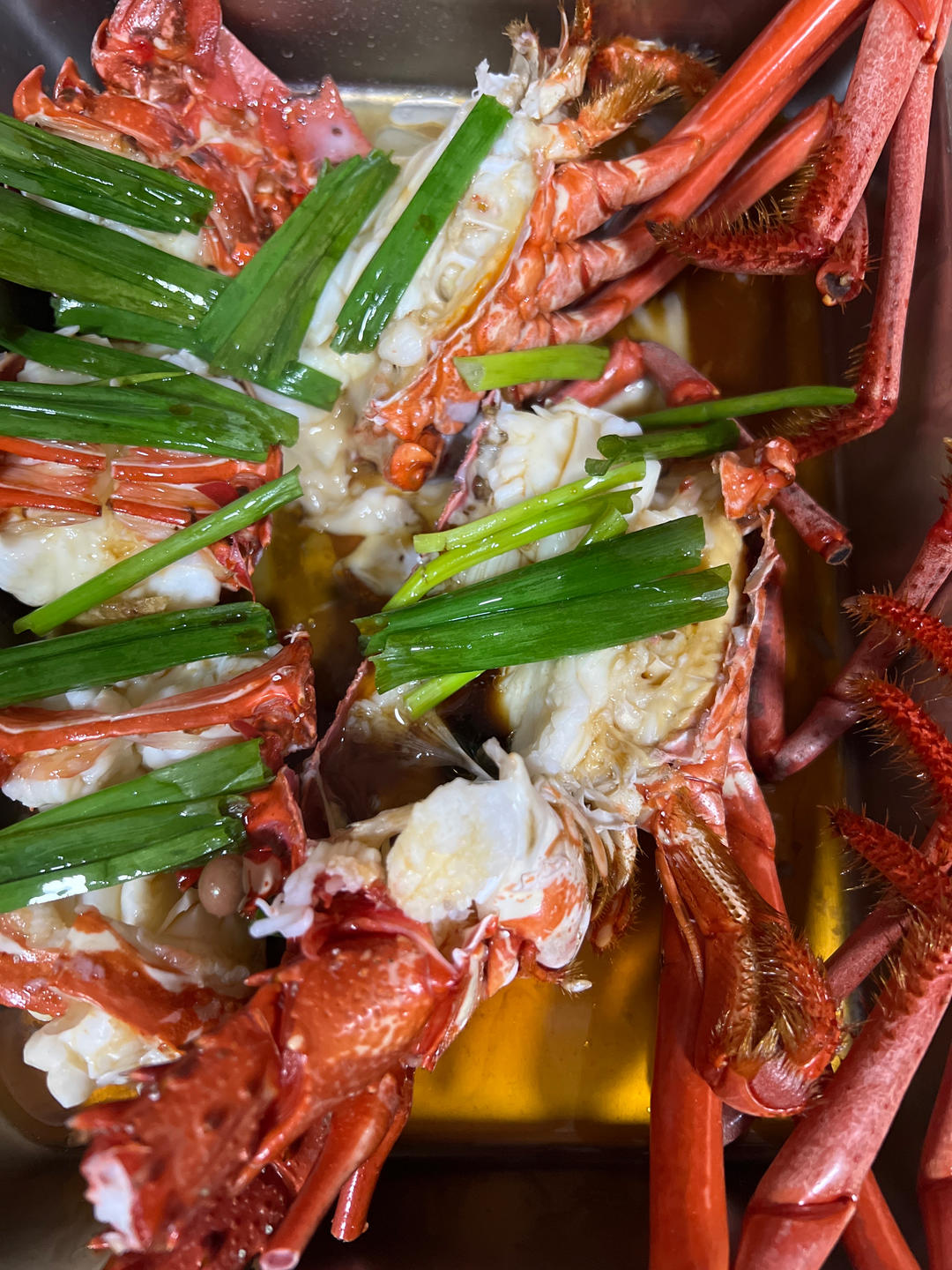 🦞零失败的                                    「油爆粉丝蒸龙虾」