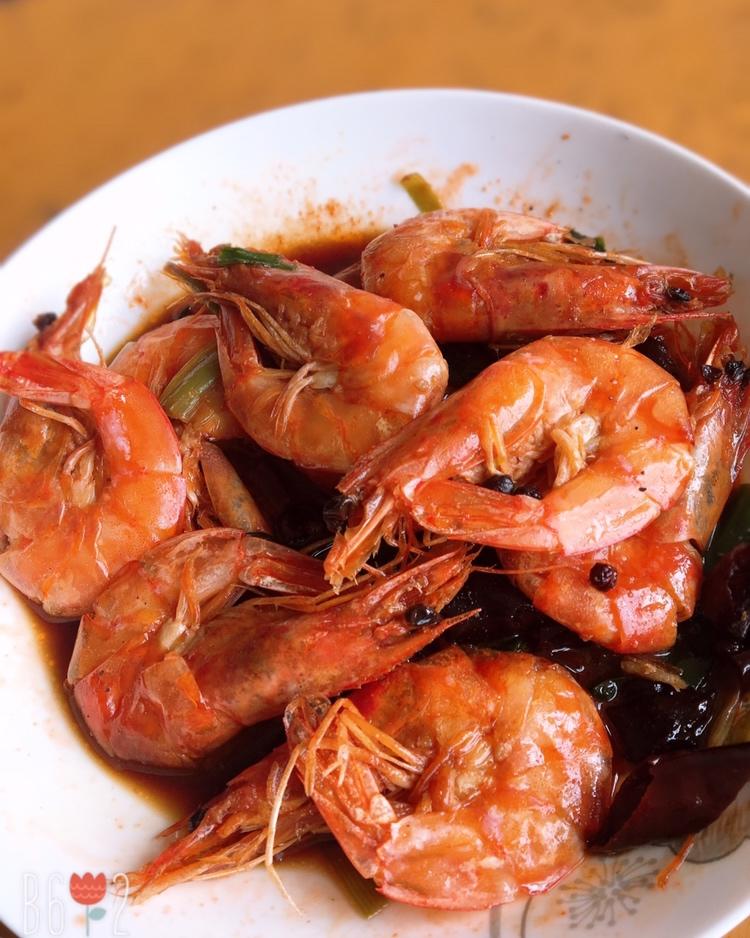 红烧啤酒虾