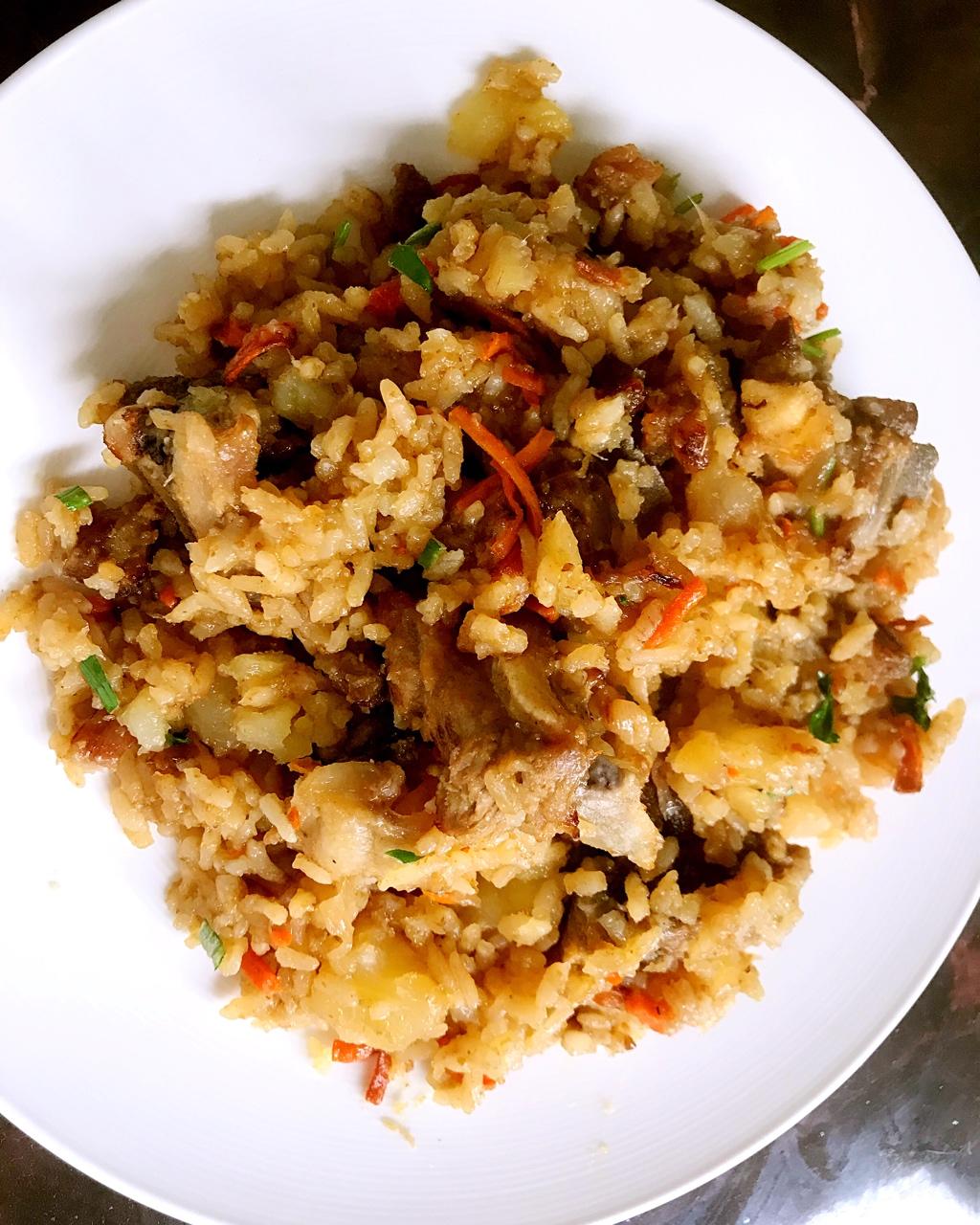 电饭煲版手抓饭
