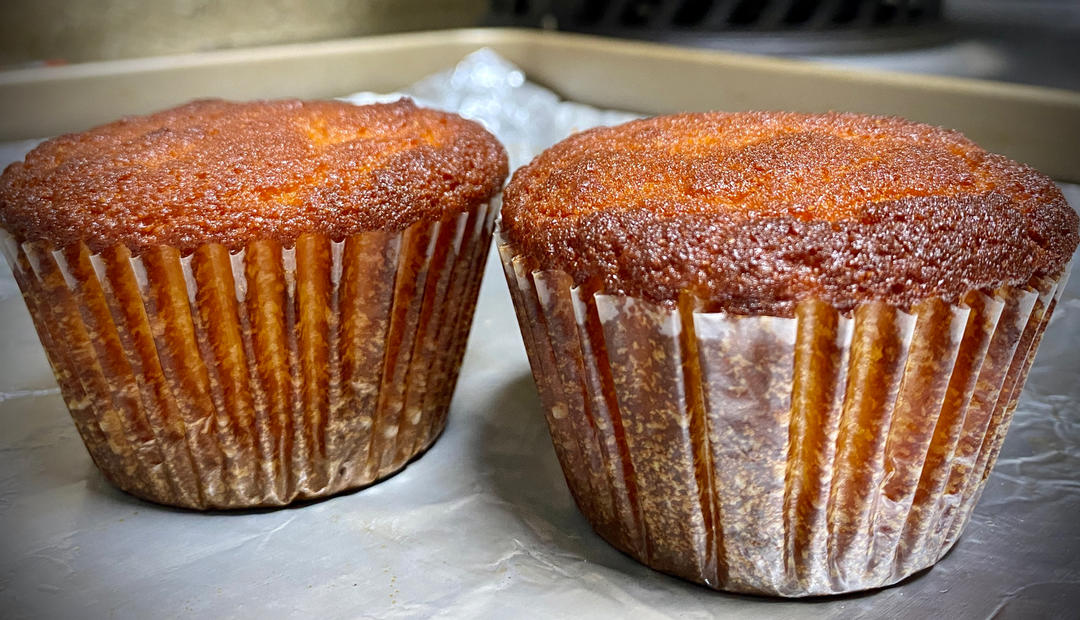 生酮柠檬hemp马芬附简易酸奶油