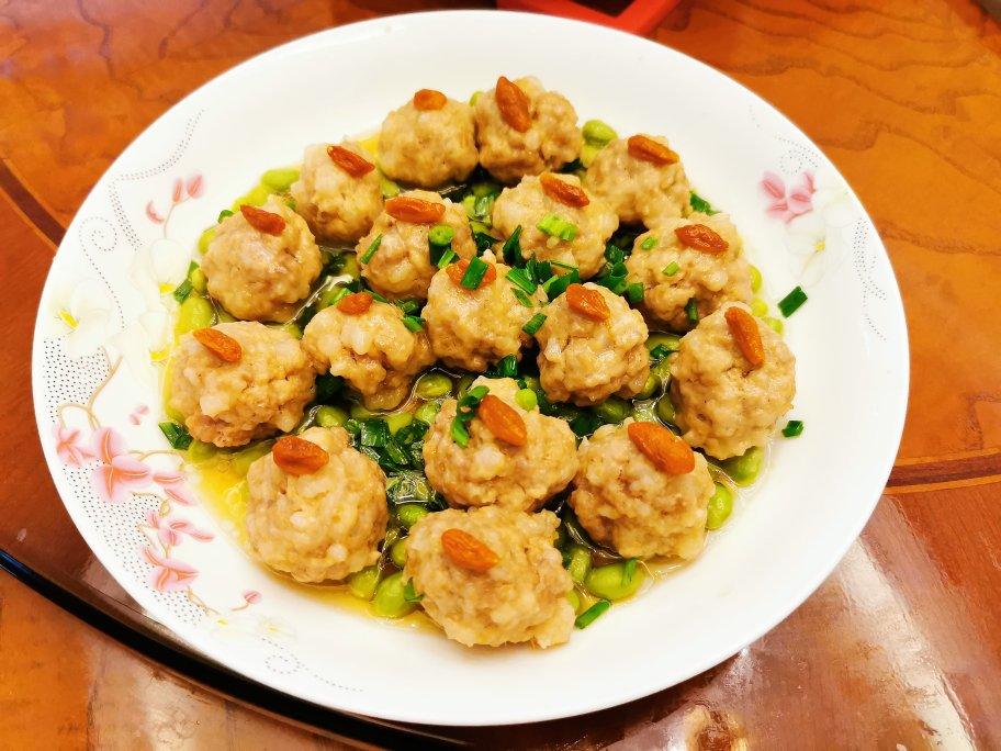 蒸肉丸