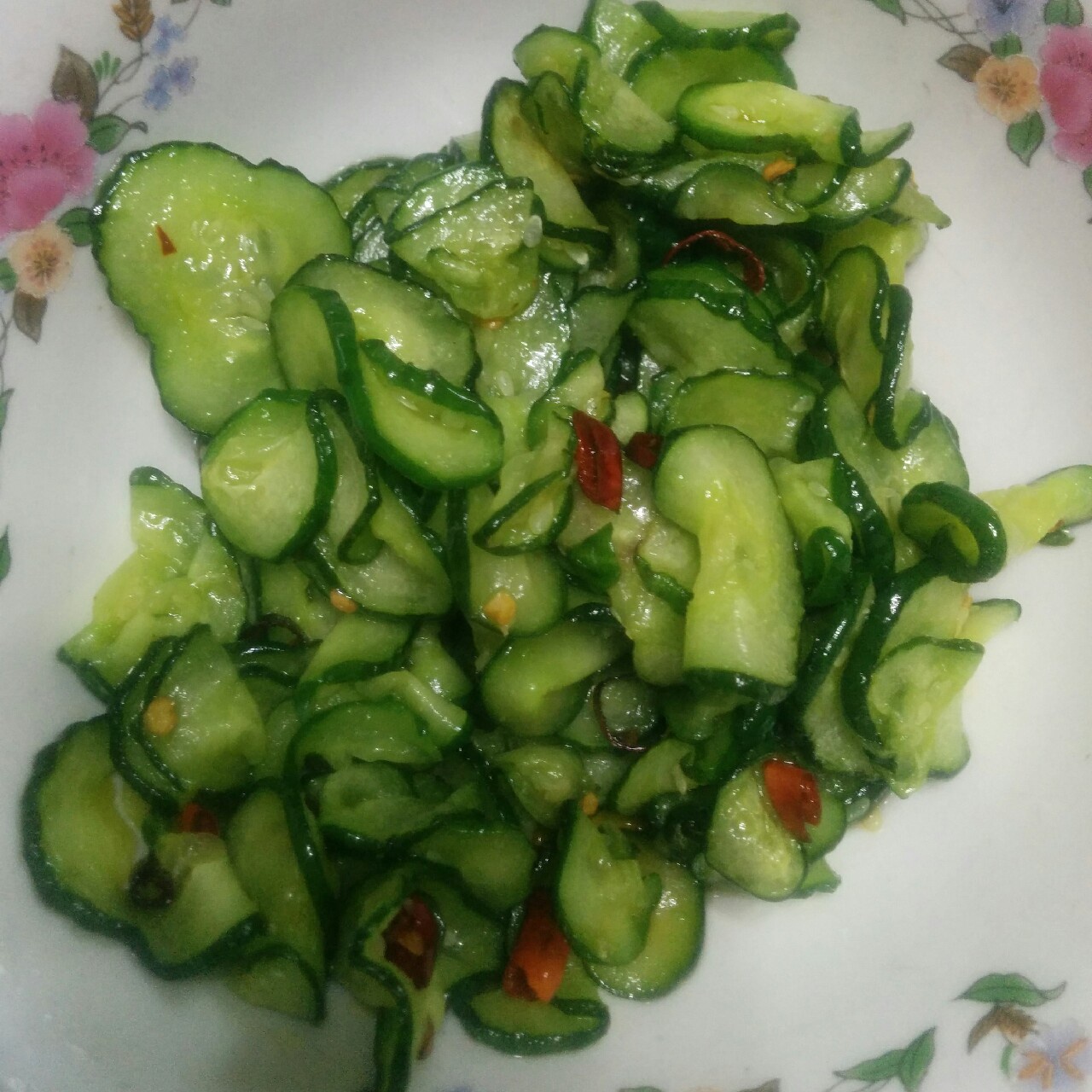 lois李做的香脆炒黄瓜