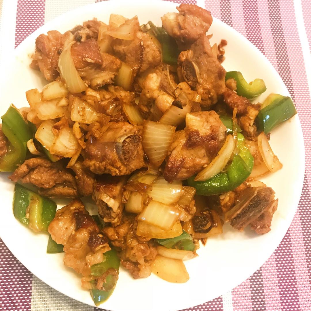 辣椒炒排骨