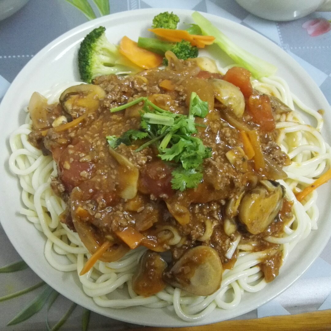 肉酱意大利面