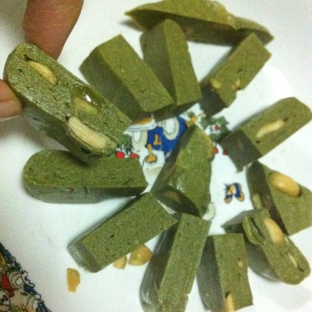 抹茶牛轧糖 （棉花糖版）