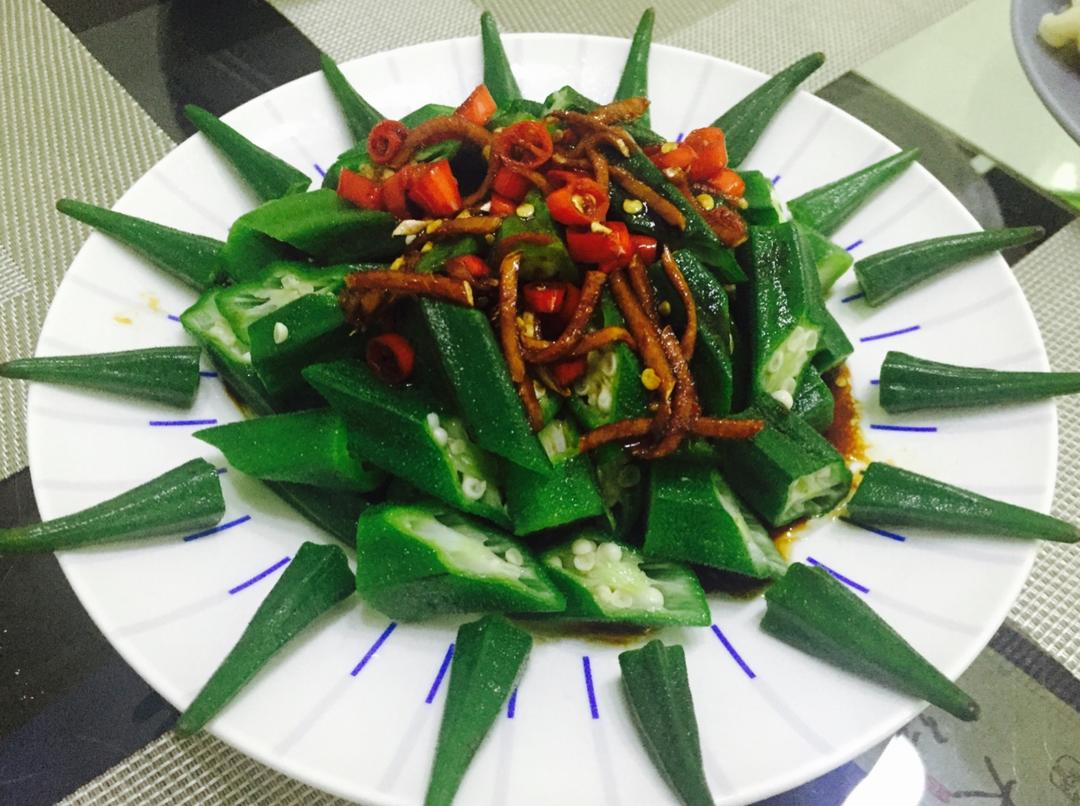 【白灼秋葵】清爽简单