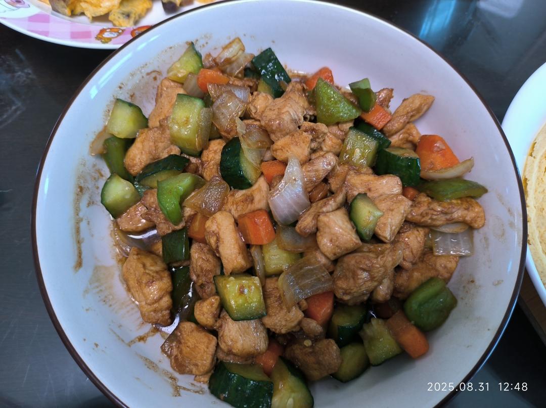 宝宝都可以吃的无辣版宫保鸡丁