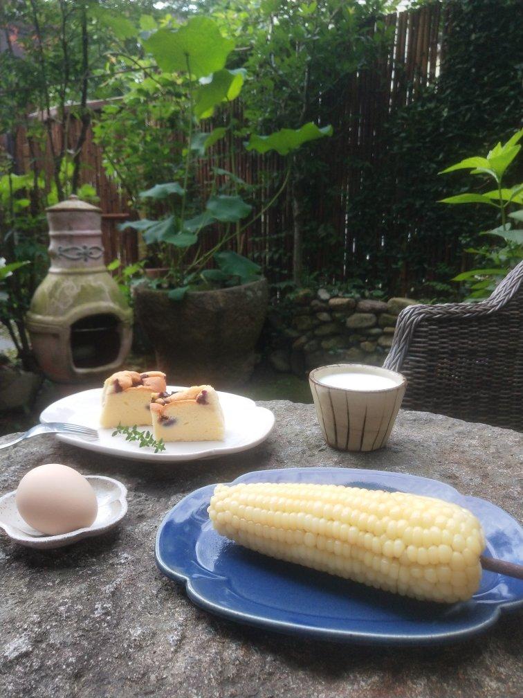 我一直梦想的田园的早餐