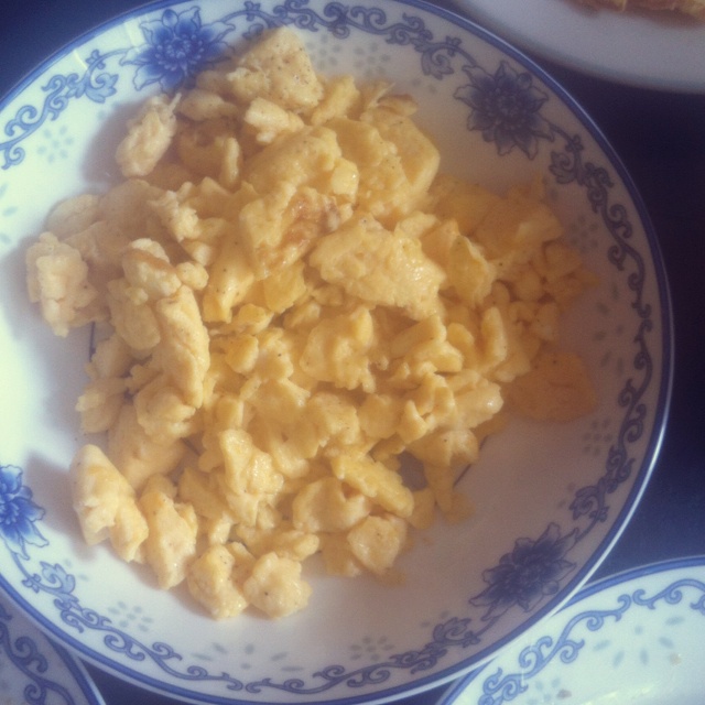 scramble egg —— 经典美式早餐