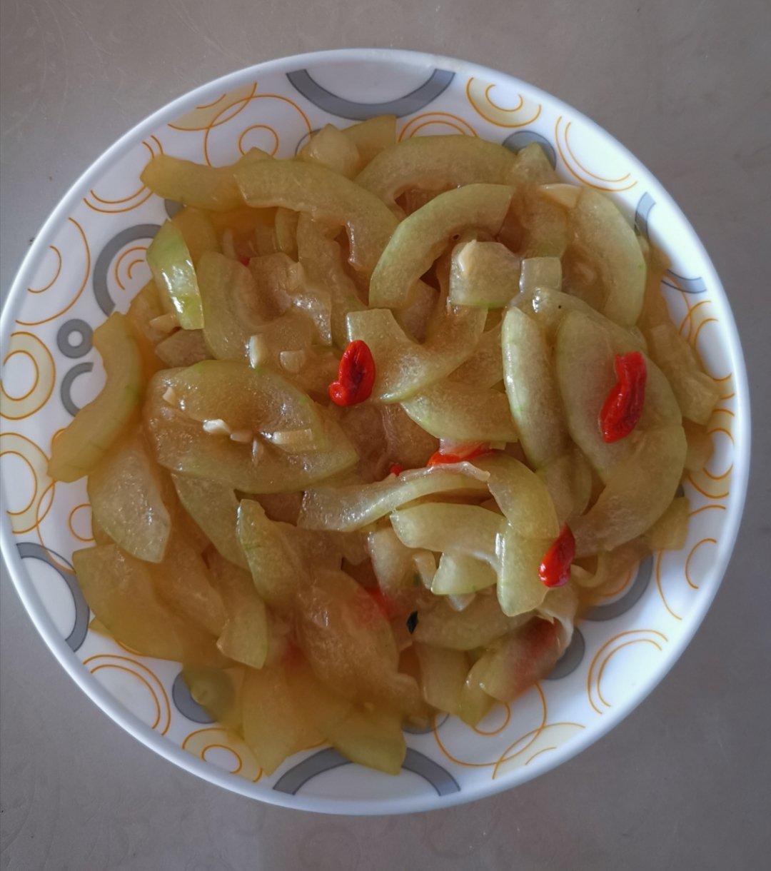 枸杞冬瓜（家常菜）