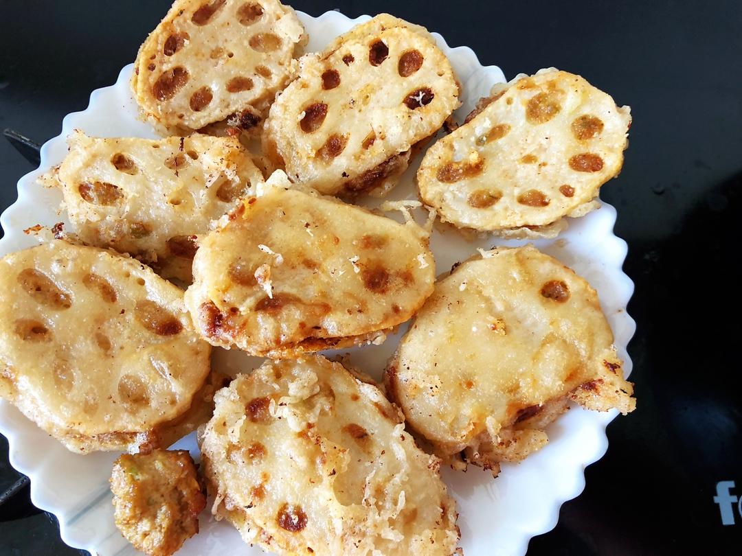 堂妈小厨——酥炸藕盒