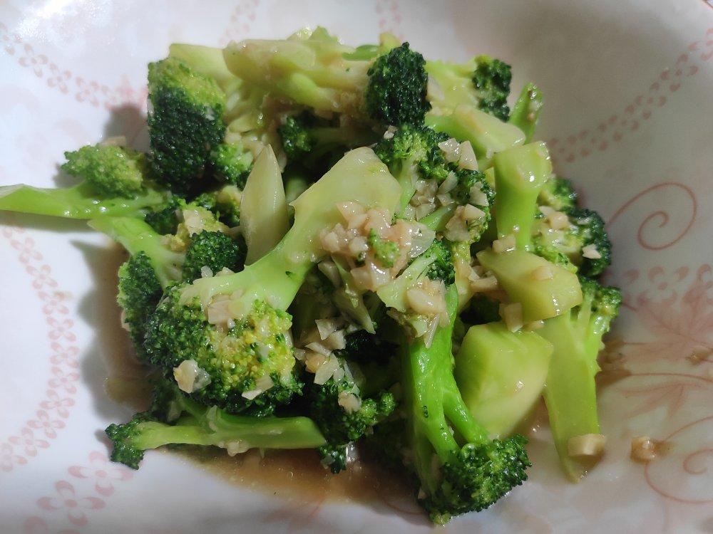 蚝油蒜蓉西兰花