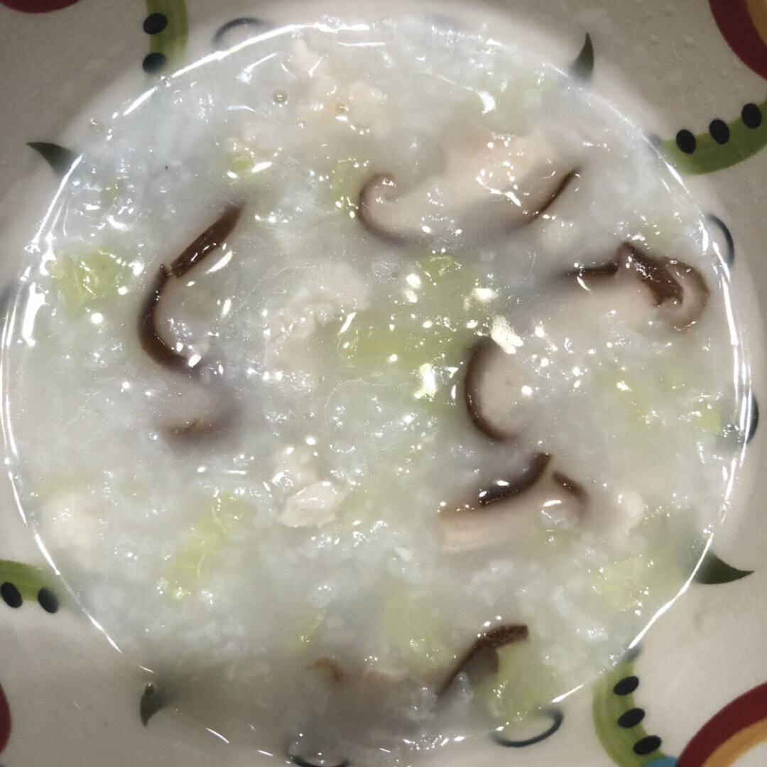 香菇鸡肉粥