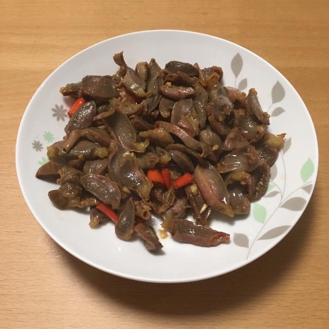小米椒爆鸡胗