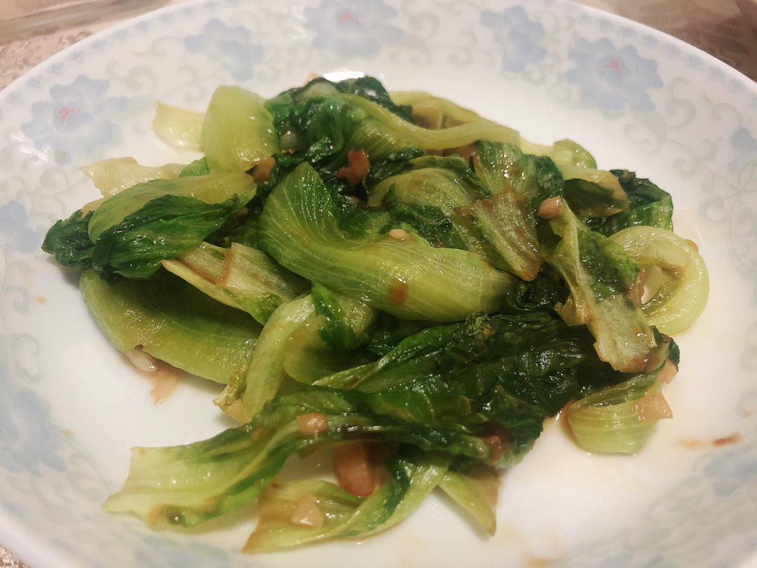 蚝油快炒生菜
