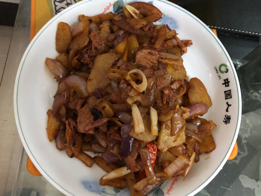 ㊙️好吃到多吃一碗饭的👍🏻［孜然培根土豆片］