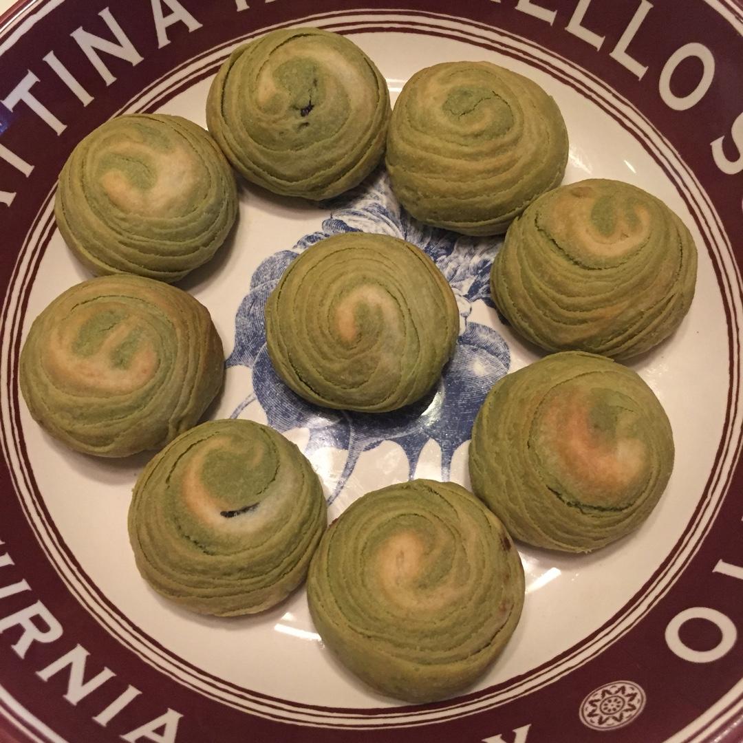紫薯酥&抹茶酥