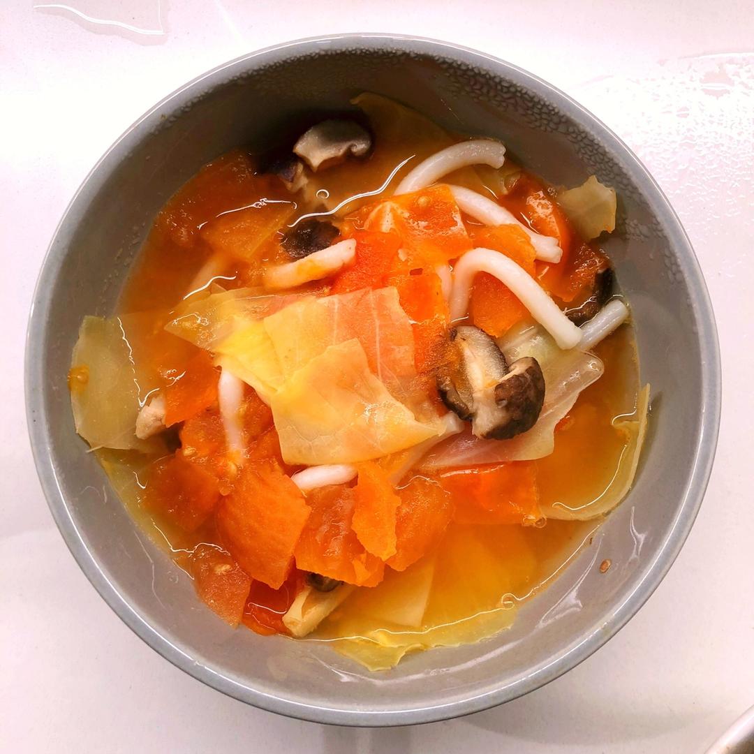 西红柿鸡蛋乌冬面