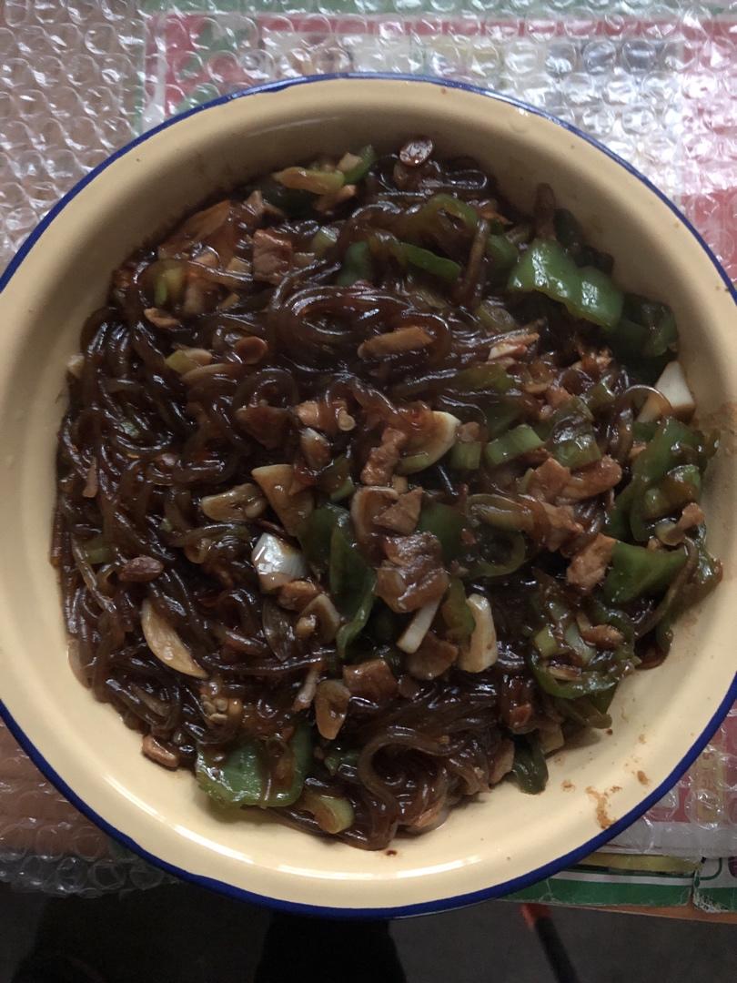 家常肉沫粉条（蚂蚁上树）