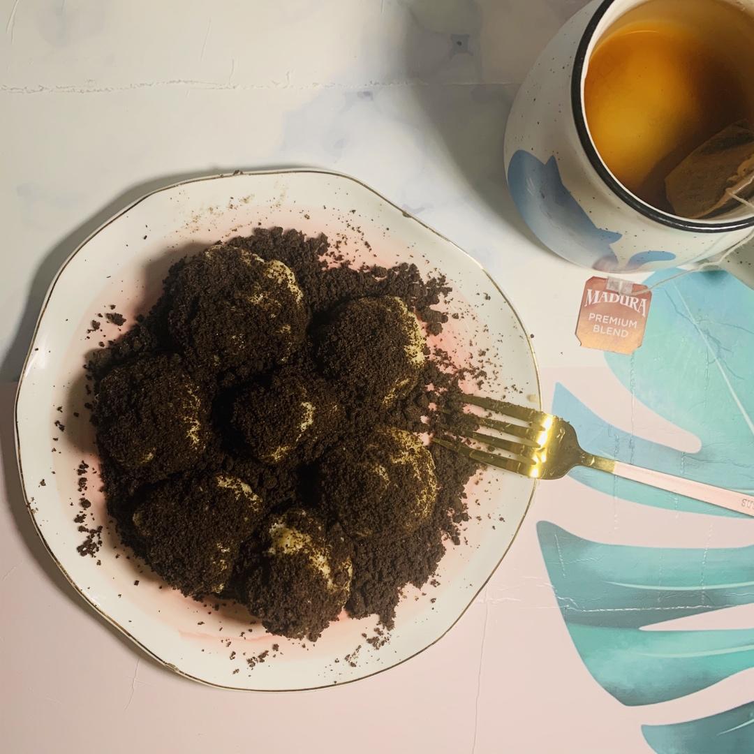 牛奶可可球，5步就完成