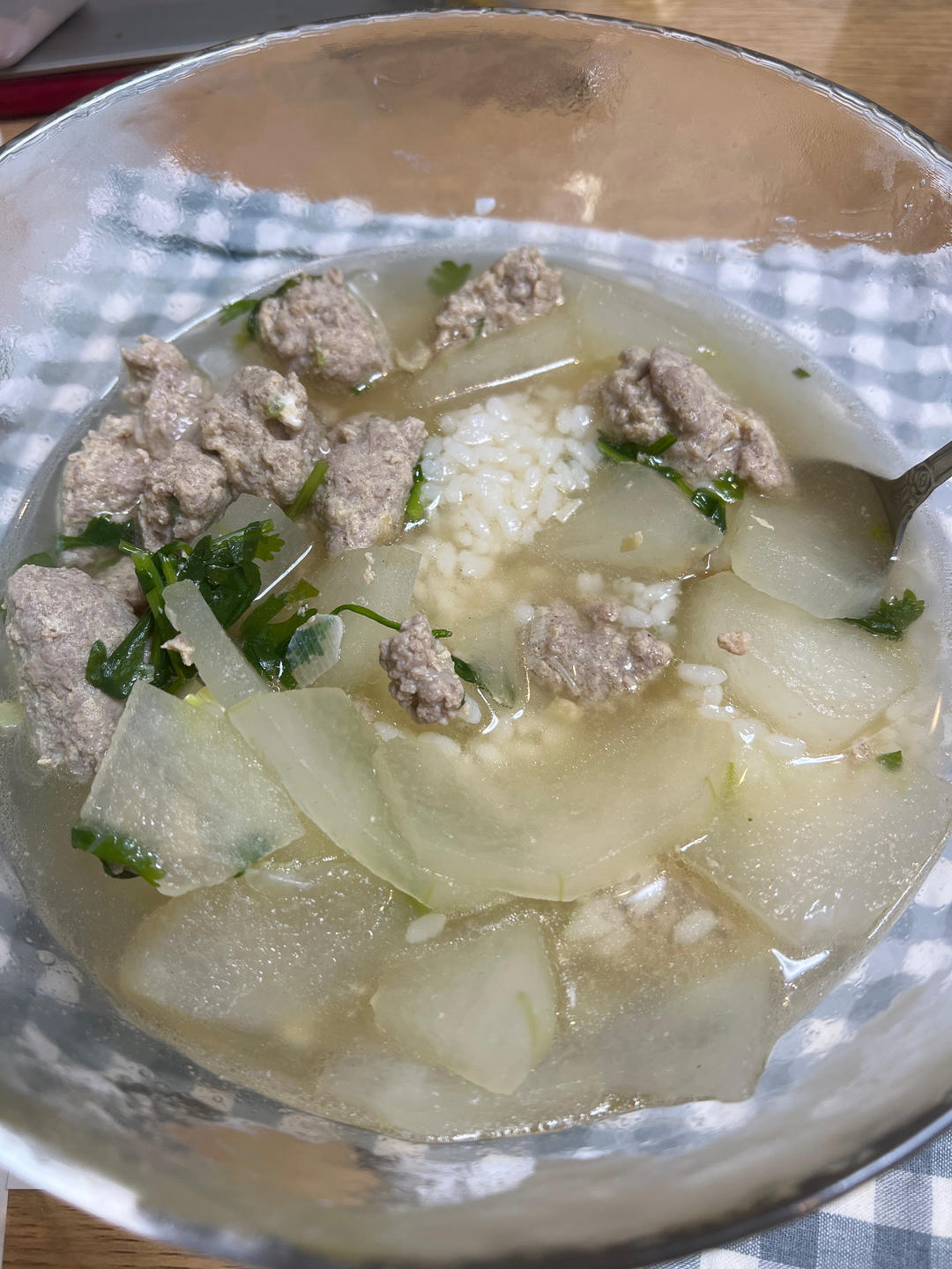 夏天不可错过的家常味--冬瓜丸子汤